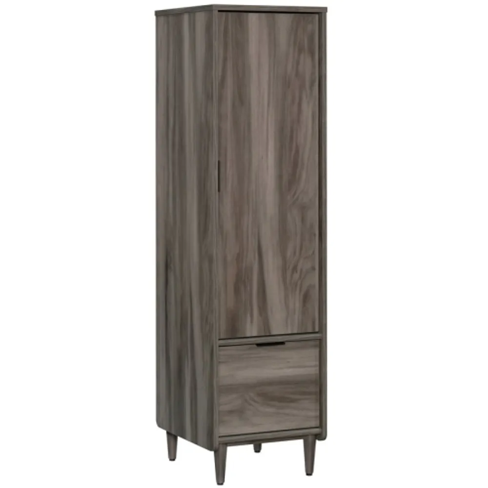 Sauder Coral Cape Engineered Wood Storage Cabinet in Glacier Oak