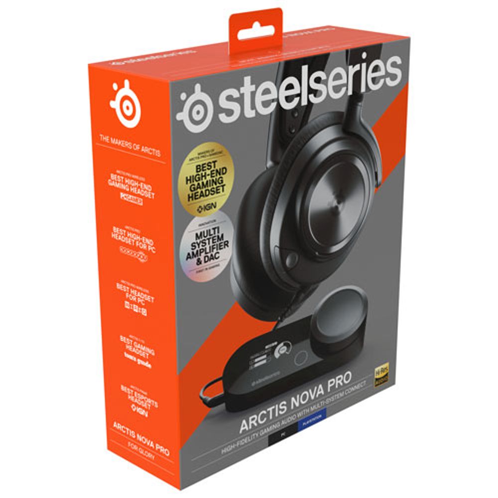 SteelSeries Arctis Nova Pro Gaming Headset - Black