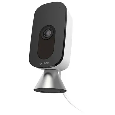 ecobee Wired Indoor Add-On Smart Security Camera - Black