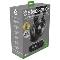 Casque de jeu sans fil Arctis Nova Pro X de SteelSeries pour Xbox - Noir