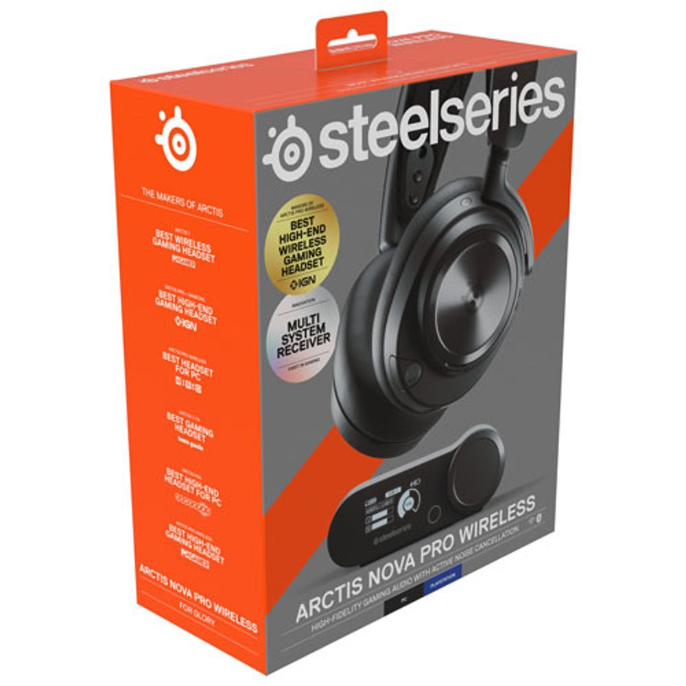 SteelSeries Arctis Nova Pro Wireless Gaming Headset - Black