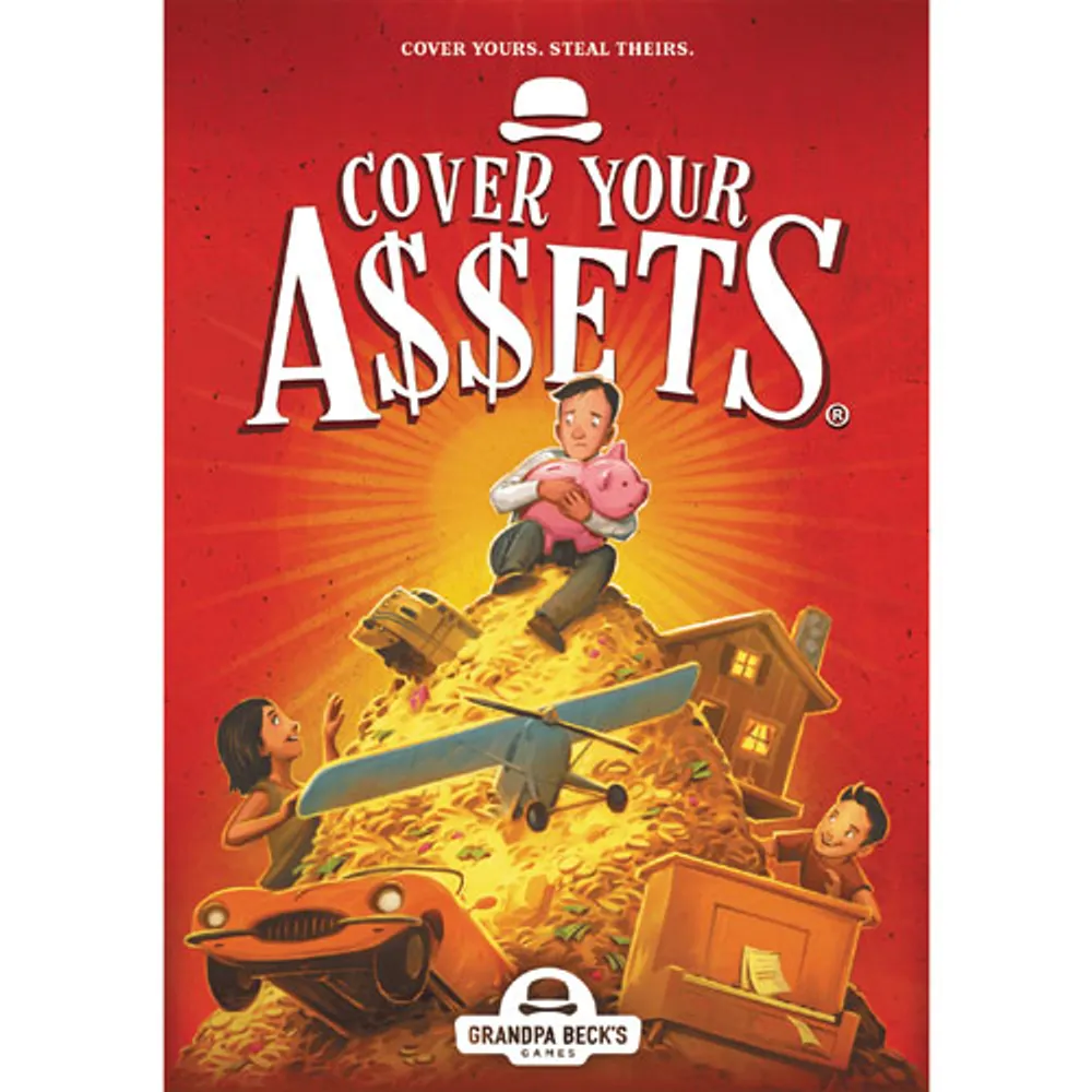 Jeu de cartes Cover Your Assets - Anglais