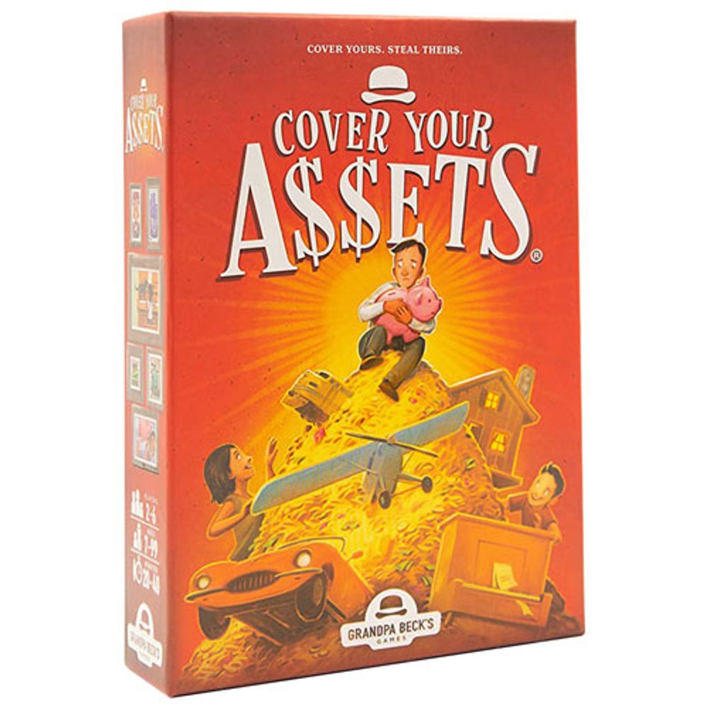 Cover Your Assets Card Game - English