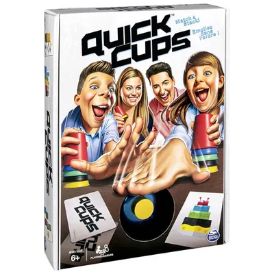 Quick Cups Party Game - English