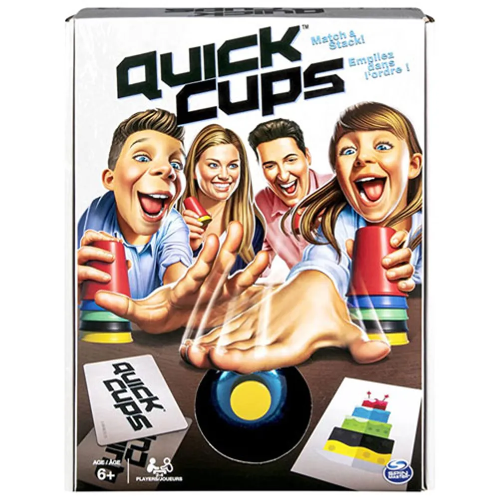Quick Cups Party Game - English