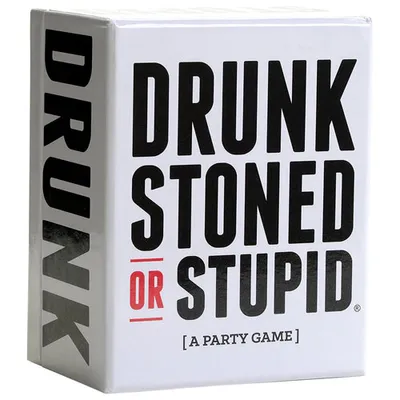 Drunk Stoned or Stupid Card Game - English