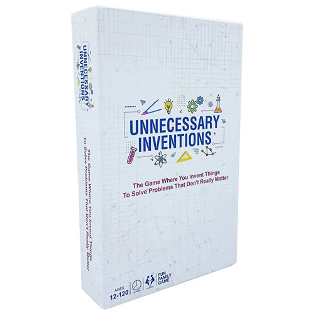 Unnecessary Inventions Card Game - English