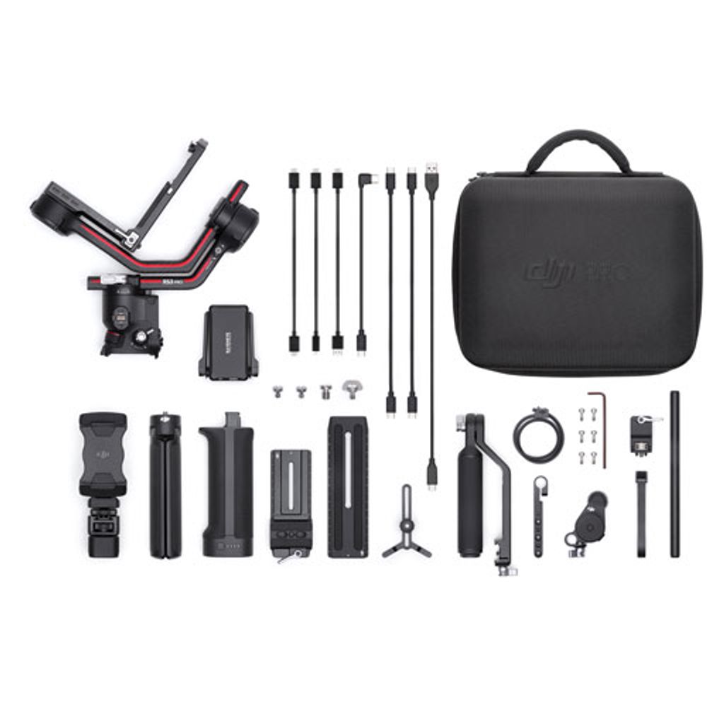 DJI RS 3 Combo 3-Axis Gimbal Stabilizer - Black