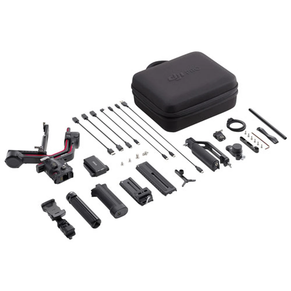 DJI RS 3 Combo 3-Axis Gimbal Stabilizer - Black