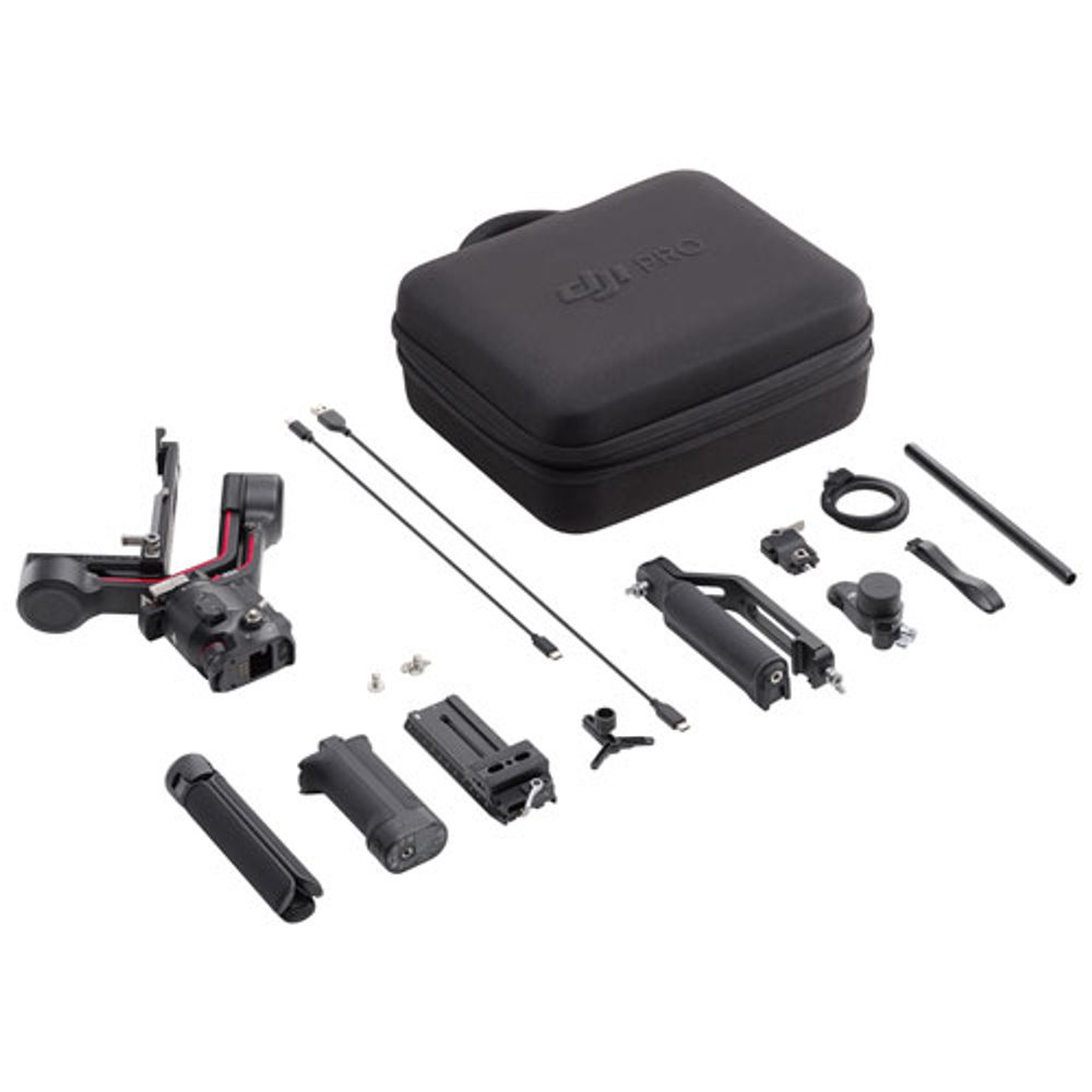 DJI RS 3 Combo 3-Axis Gimbal Stabilizer - Black