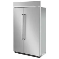 KitchenAid 48" 30 Cu. Ft. Side-By-Side Refrigerator (KBSN708MPS) - Stainless