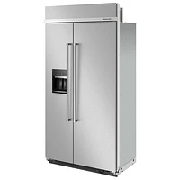 KitchenAid 42" 25.1 Cu. Ft. Side-By-Side Refrigerator with Water & Ice Dispenser (KBSD702MPS) - Stainless