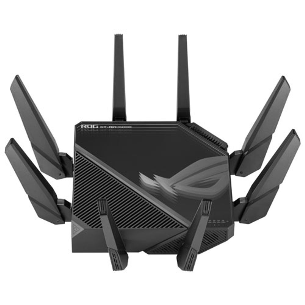 Asus Rog Rapture Wireless GT-AXE16000 Quad-Band Wi-Fi 6E Gaming Router (GT-AXE16000)