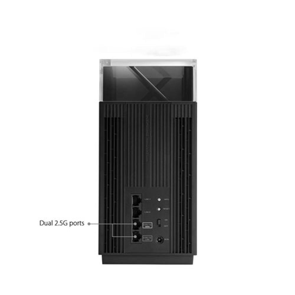 ASUS ZenWifi Pro ET12 AXE11000 Whole Home Mesh Wi-Fi 6E System (90IG05Z0-MX1A20) - 2 Pack