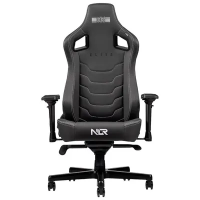 Next Level Racing Elite Gaming Chair Black Leather Edition