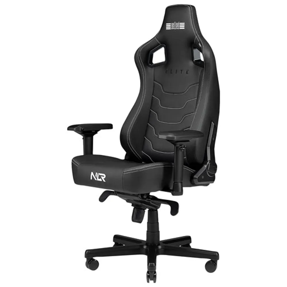 Fauteuil de jeu Elite de Next Level Racing, édition cuir noir