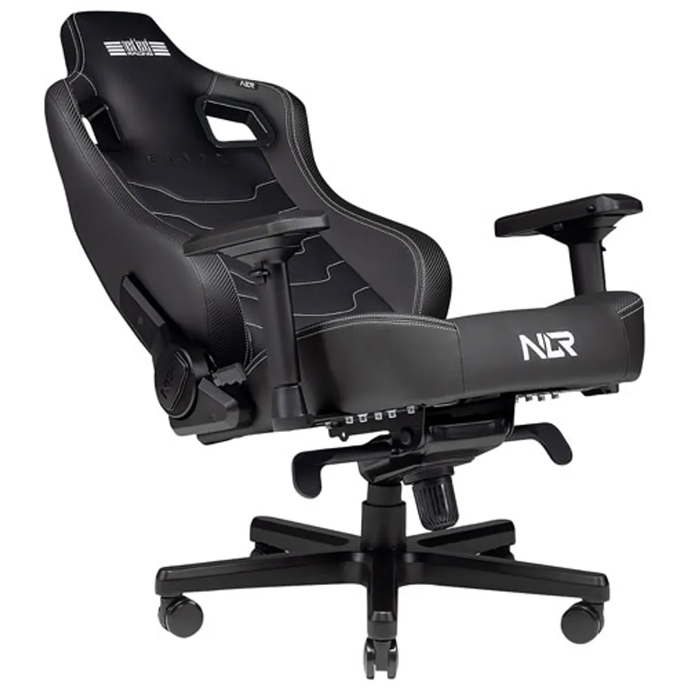 Fauteuil de jeu Elite de Next Level Racing, édition cuir noir