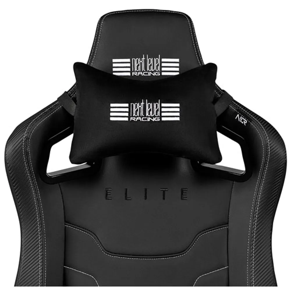 Next Level Racing Elite Gaming Chair Black Leather Edition