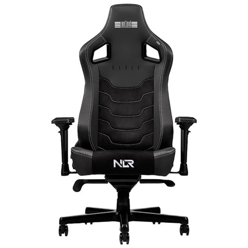 Next Level Racing Elite Gaming Chair Black Leather & Suede Edition