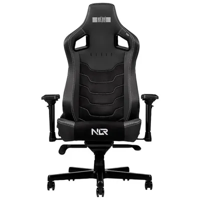 Next Level Racing Elite Gaming Chair Black Leather & Suede Edition