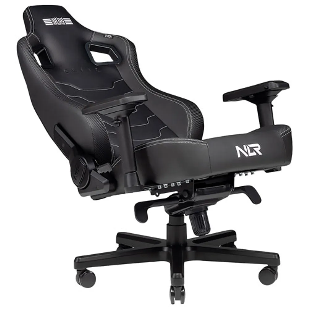 Next Level Racing Elite Gaming Chair Black Leather & Suede Edition