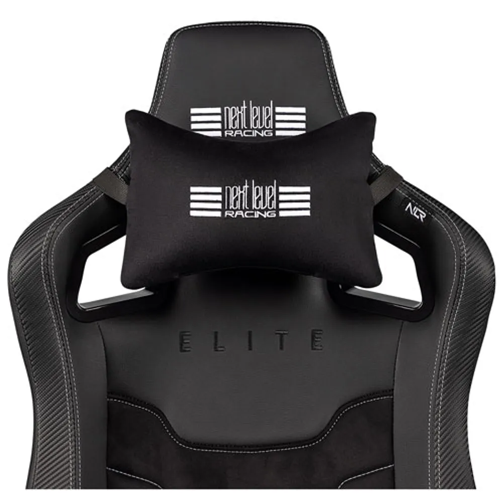 Next Level Racing Elite Gaming Chair Black Leather & Suede Edition