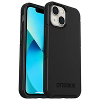 Étui rigide ajusté Symmetry+ d'OtterBox avec MagSafe pour iPhone 13 mini - Noir