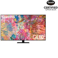 Open Box - Samsung 50" 4K UHD HDR QLED Tizen Smart TV (QN50Q80BAFXZC) - Titan Black