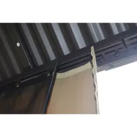 Corriveau Plastic J Hooks for Gazebo Side Curtains / Side Mica / Side Mosquito  Net - 2-Pack
