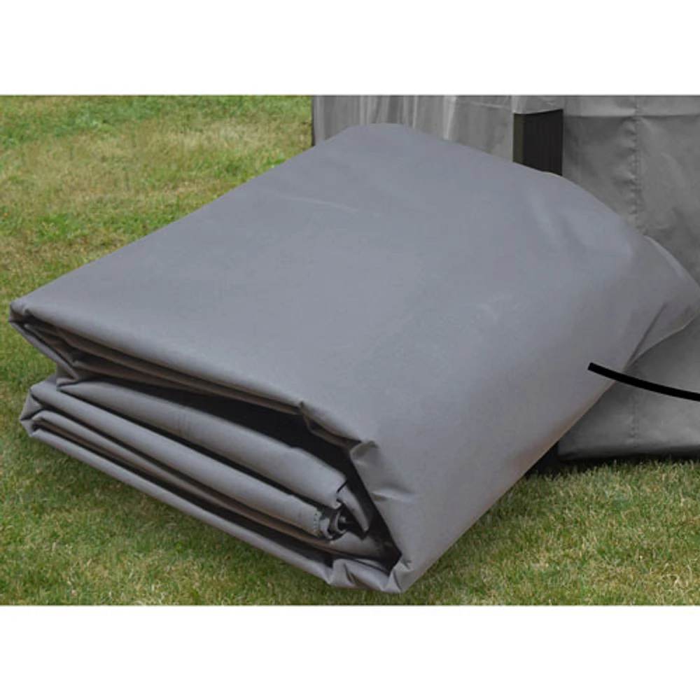 Corriveau Seasonal Curtain for 10’ x 12’ Gazebo - Light Grey