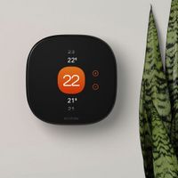 ecobee Wi-Fi Smart Thermostat Enhanced - Black