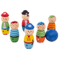 Bigjigs Toys Wooden Pirate Skittles