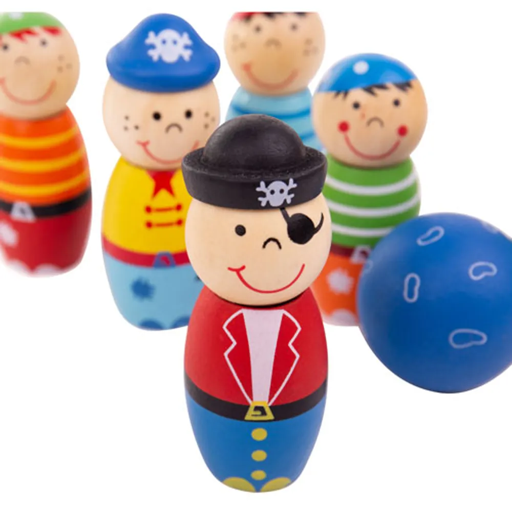 Personnages de pirates en bois de Bigjigs Toys