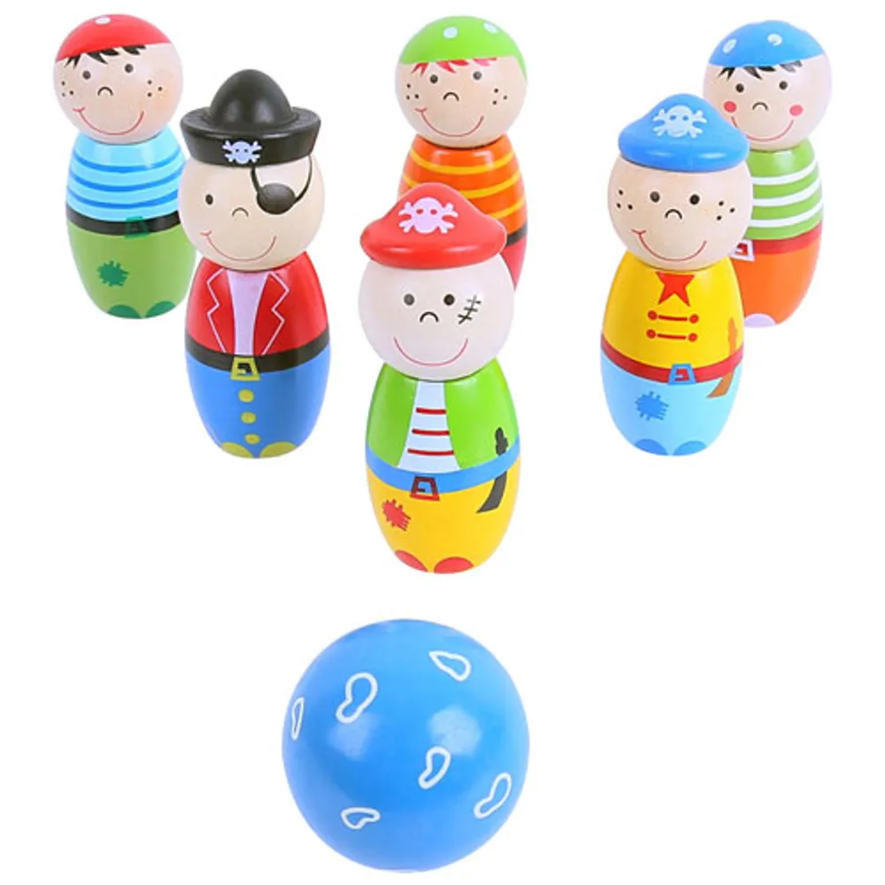 Bigjigs Toys Wooden Pirate Skittles