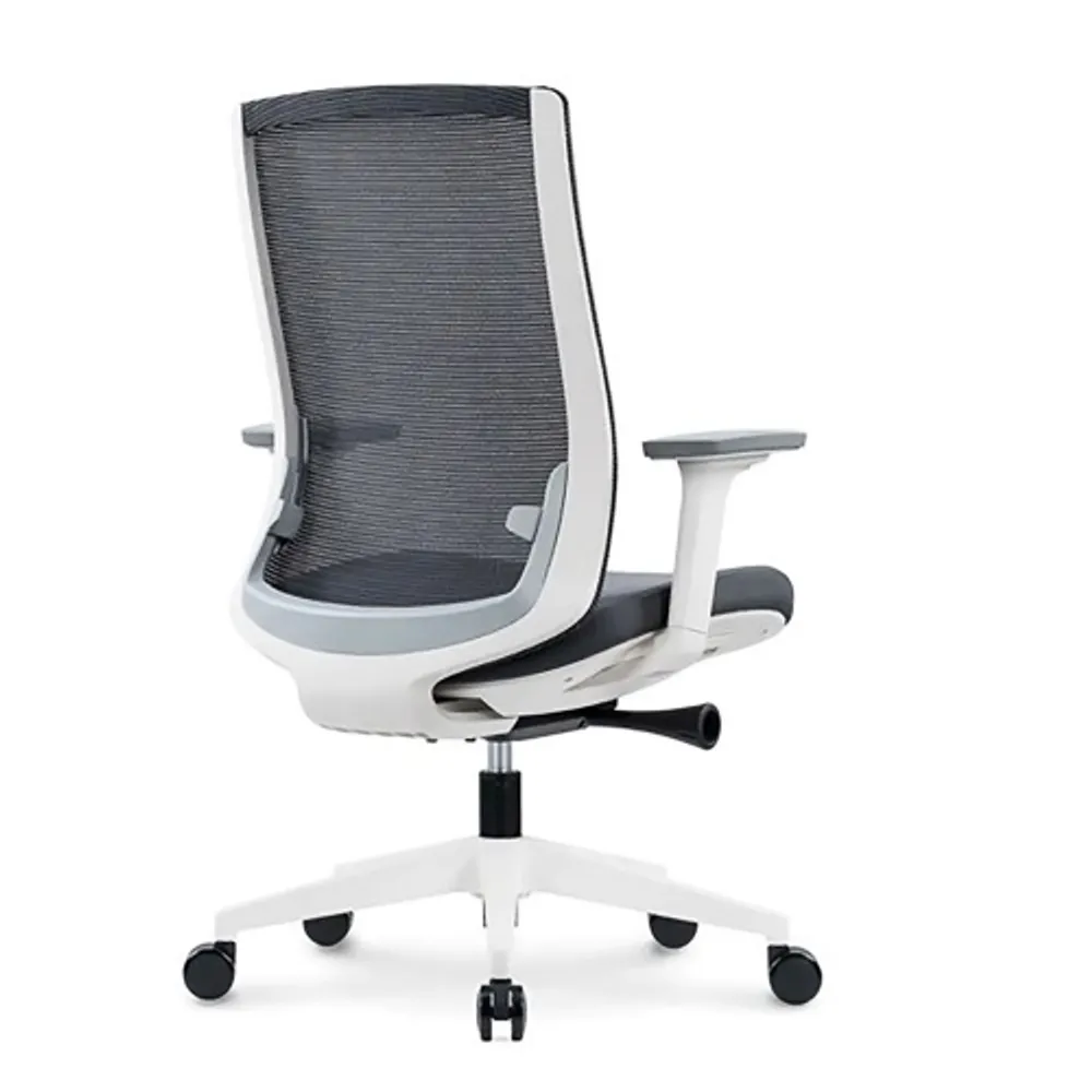 MotionGrey Cloud Mesh Series Executive Ergonomic Computer Desk