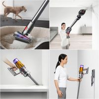 Dyson V12 Detect Slim Cordless Bagless Stick Vacuum - Satin Yellow/Gloss Nickel