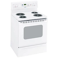 Moffat 30" 5.0 Cu. Ft. Coil Top Electric Range (MCB757DMWW) - White - Open Box - Perfect Condition