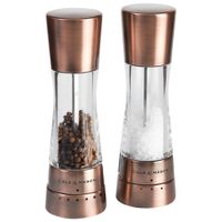 Cole & Mason Derwent Salt & Pepper Mill Set - Acrylic/Copper