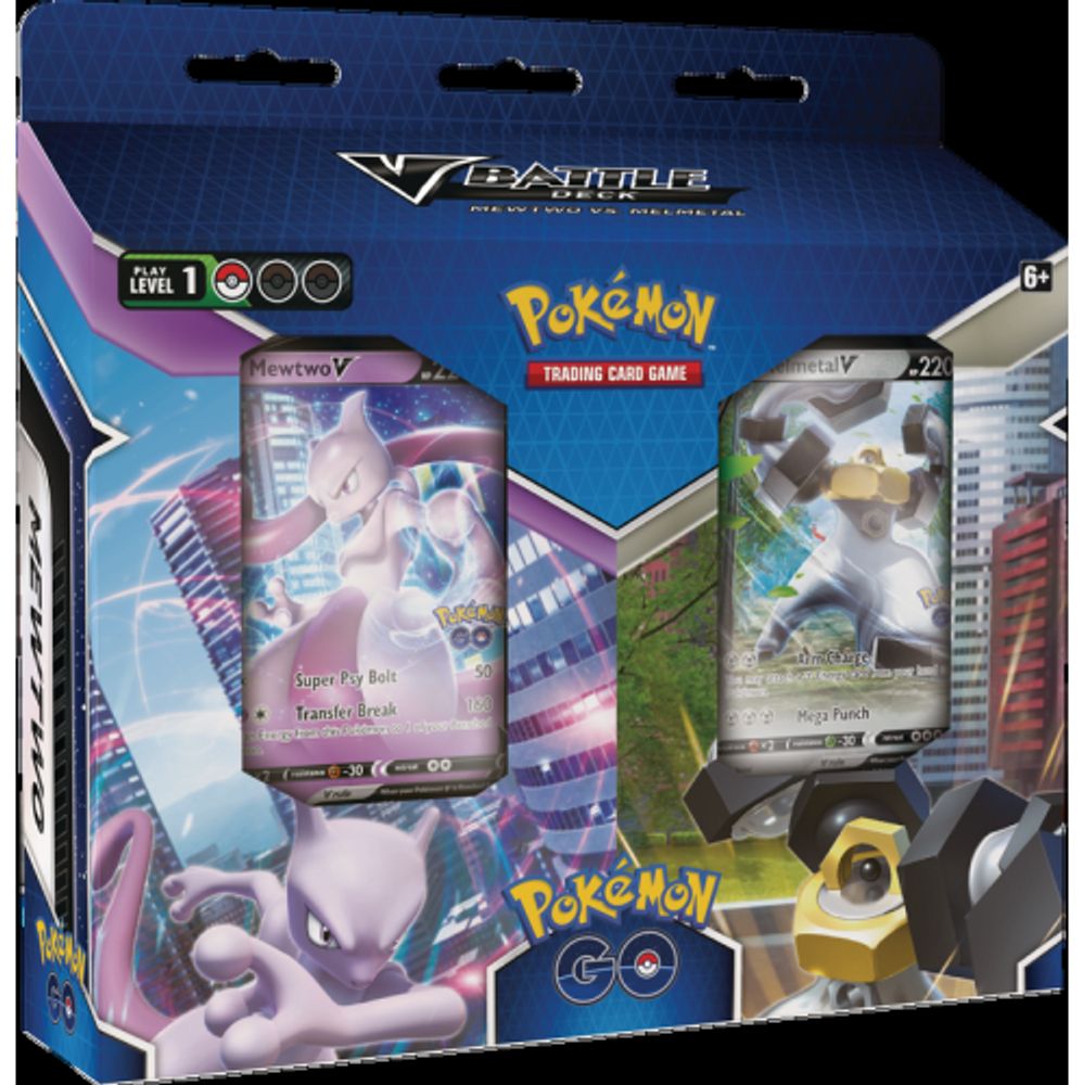 Pokemon Trading Card Game: Pokemon GO V Battle Deck: Mewtwo vs. Melmetal