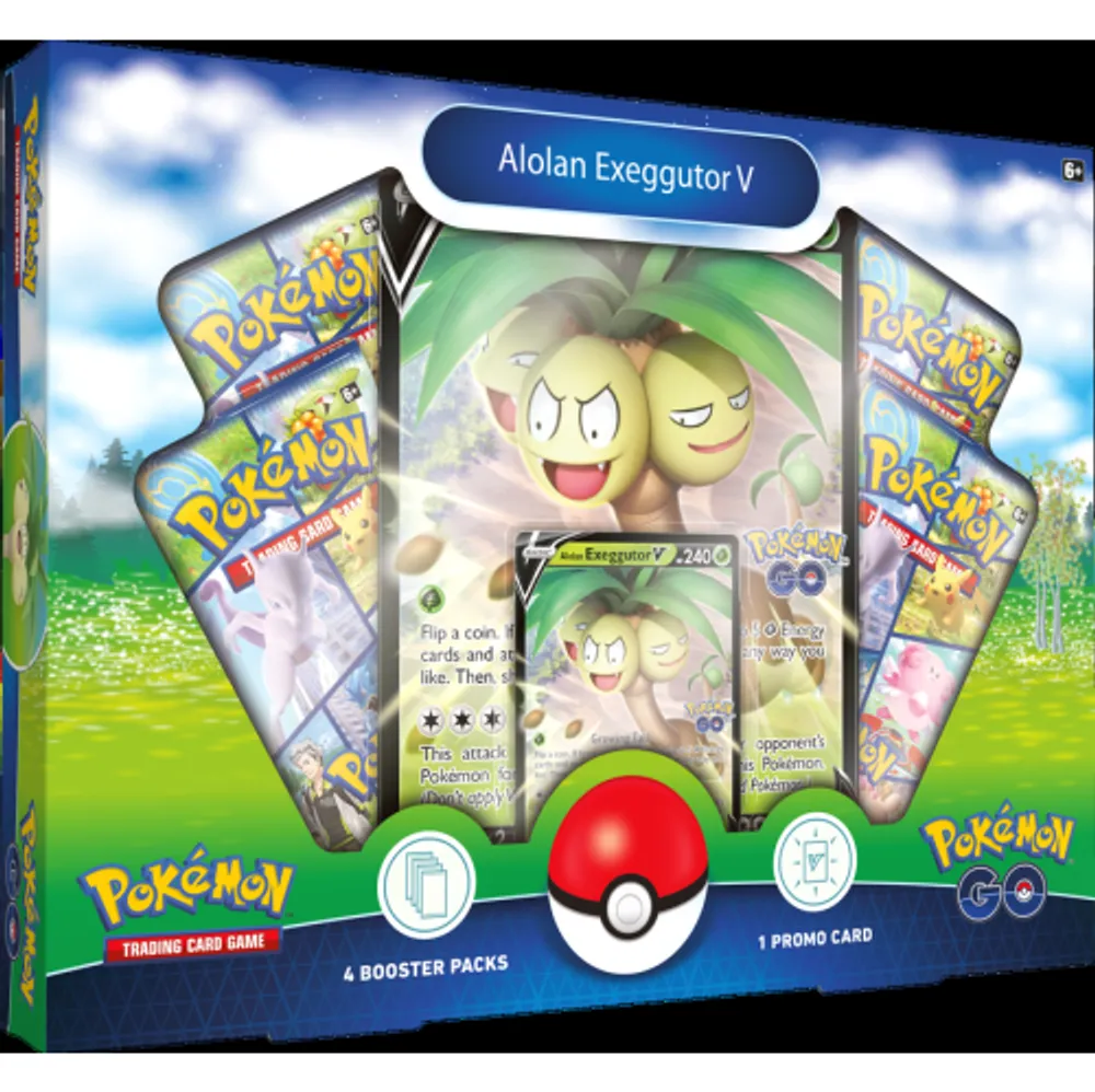 Pokémon TCG - Pokémon GO V Box - Alolan Exeggutor V » Order Now