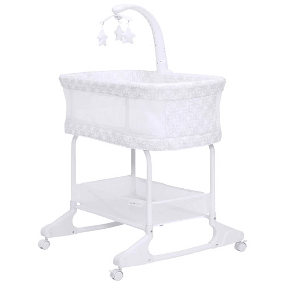 Delta Children SleepCool Rocking Bassinet - White