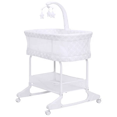 Delta Children SleepCool Rocking Bassinet - White