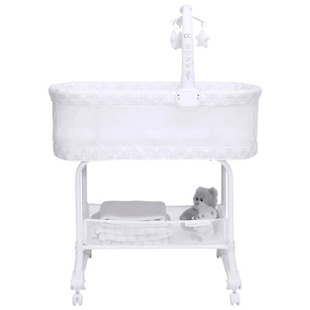 Delta Children SleepCool Rocking Bassinet - White