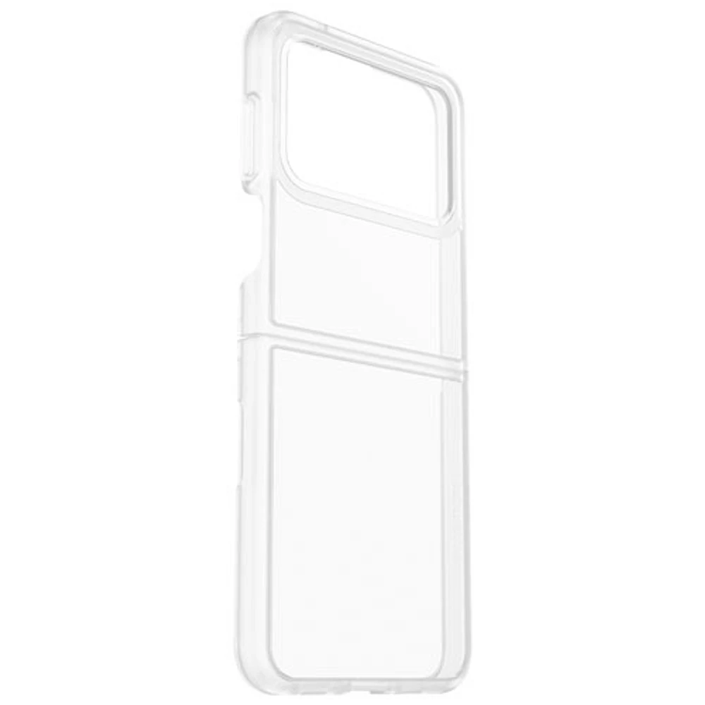 OtterBox Thin Flex Fitted Hard Shell Case for Galaxy Z Flip4 - Clear