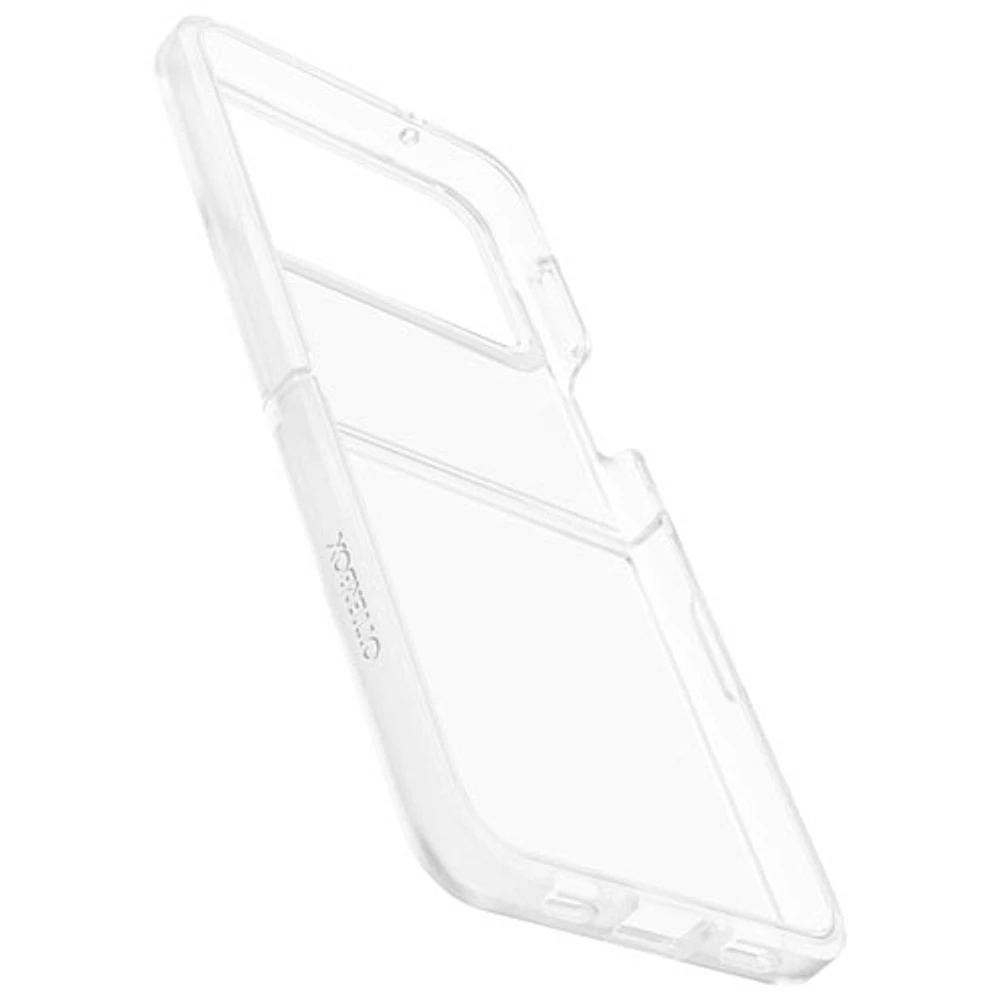 OtterBox Thin Flex Fitted Hard Shell Case for Galaxy Z Flip4 - Clear