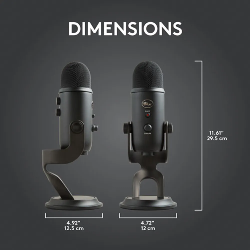  Logitech for Creators Blue Yeti Game Streaming Kit