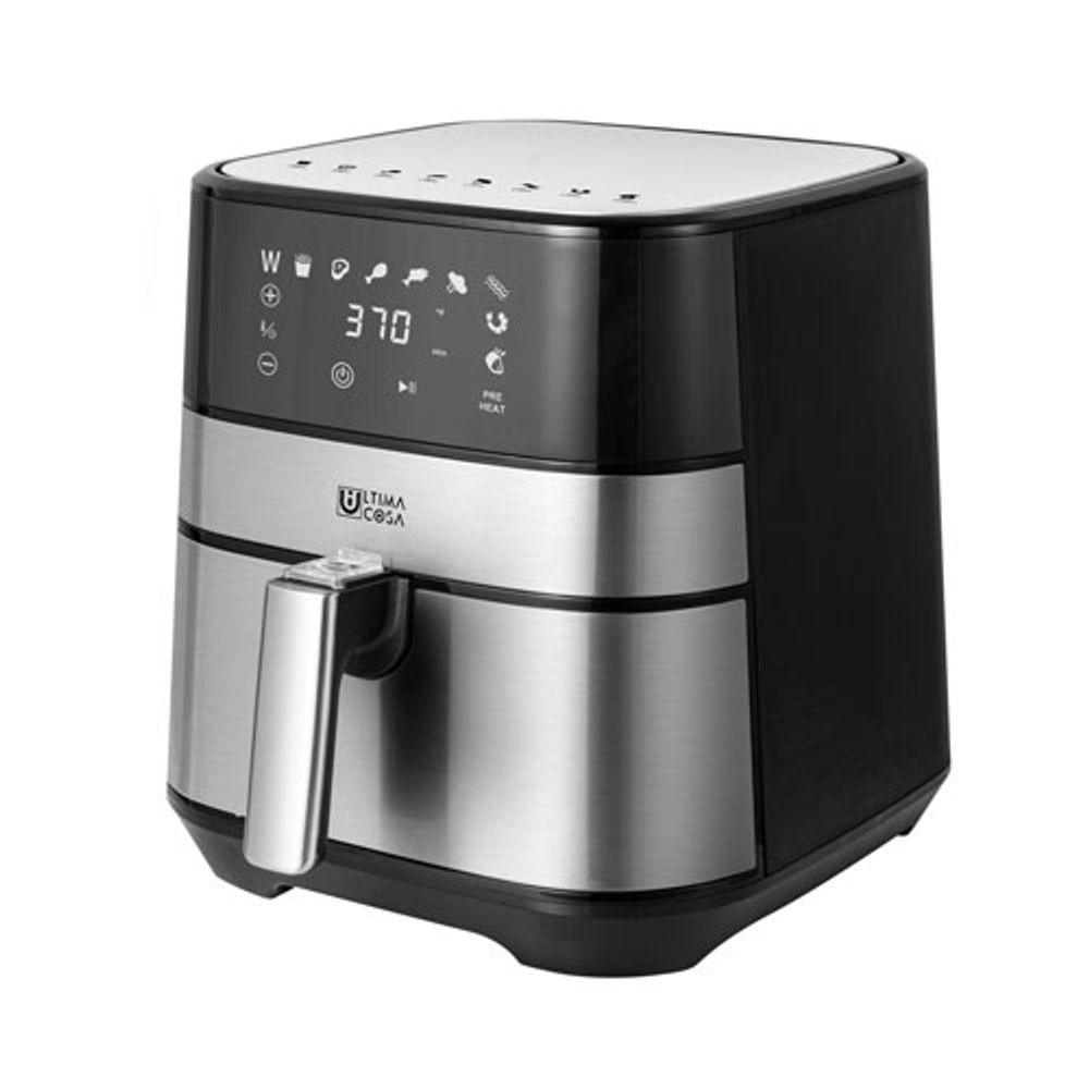 Ultima Cosa Digital Air Fryer - 5L/5.2QT - Black Stainless Steel - Only at Best Buy