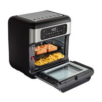 Ultima Cosa Digital Air Fryer Oven - 10L/10.6QT - Black Stainless Steell - Only at Best Buy