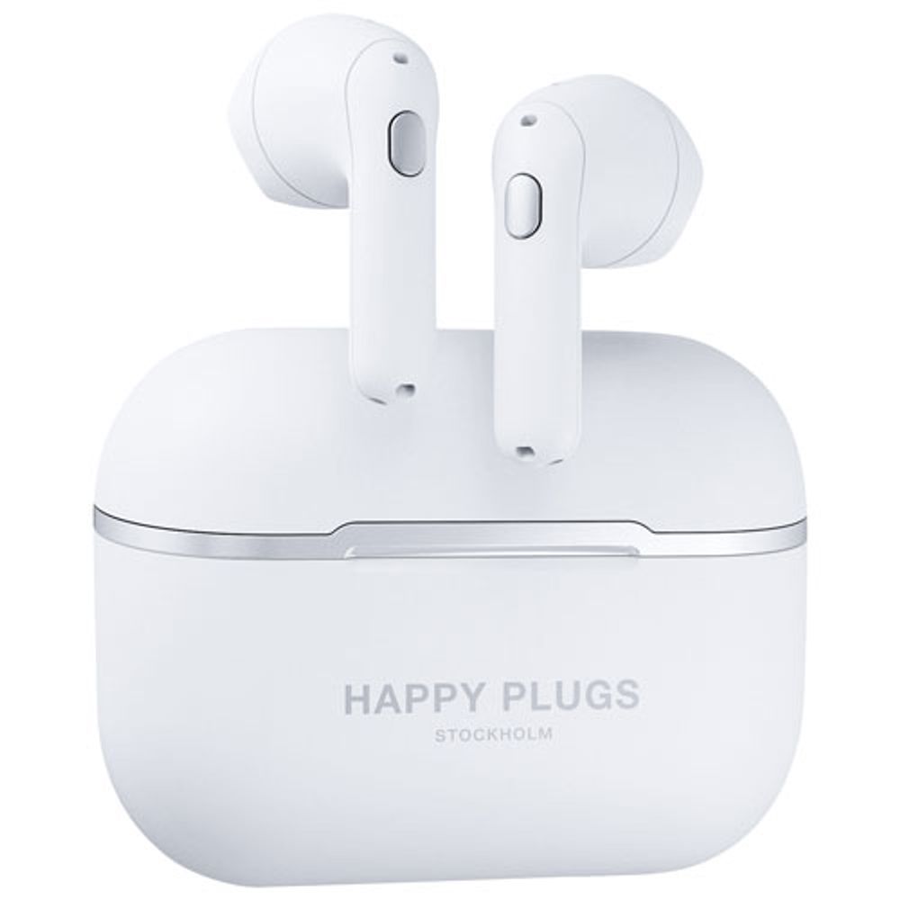 Happy Plugs Hope In-Ear True Wireless Earbuds - White