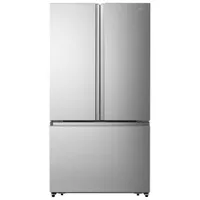 Hisense 36" 26.6 Cu. Ft. French Door Refrigerator (RF27A3FSE) - Titanium/Stainless